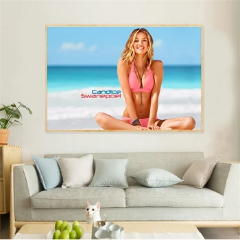 

Canvas Painting Sexy Model Posters and Prints Charming Women Beauty Girl Wall Pictures for Bedroom Decoration Bathroom Decor