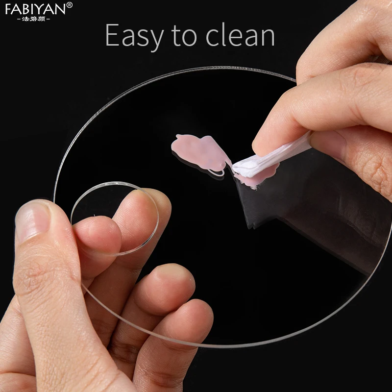 Makeup mixing palette Makeup tool Acrylic Makeup Foundation Mixing Clear Palette for Watercolor Pigment Nail Polish Painting