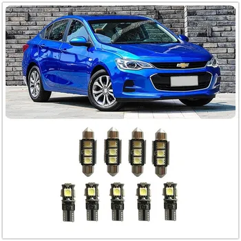 

9Pcs White LED Lights Interior Package Kit For Chevrolet Classic Cobalt Equinox Cruze Epica Colorado Corvette Corsica Corsa