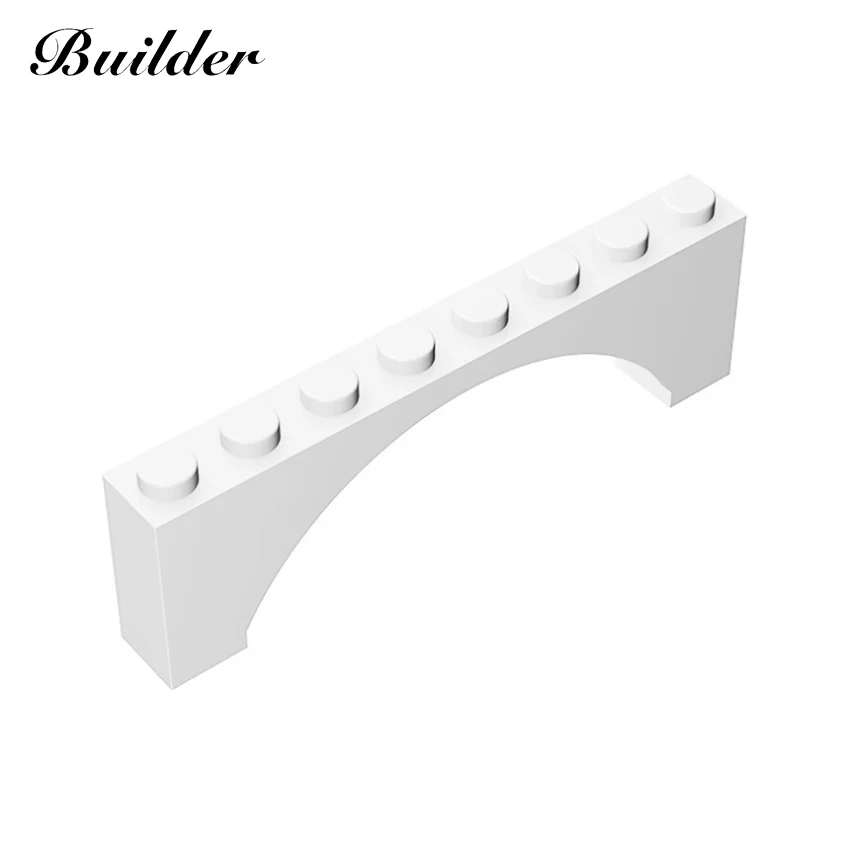 Building Blocks 3308 Brick Arch 1x8x2 Bending Plates DIY Parts 10PCS Compatible All Brands Particles Education Toys for Children transparent clear brick 1x1 building blocks moc parts diy toys compatible all brands 3005 toys 230pcs lot gift