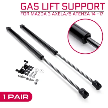 

1Set Car Hood Shock Damper Engine Cover Supporting For Mazda 3 Axela/6 atenza 2014 -2017 Auto Gas Spring Struts Lift Damper