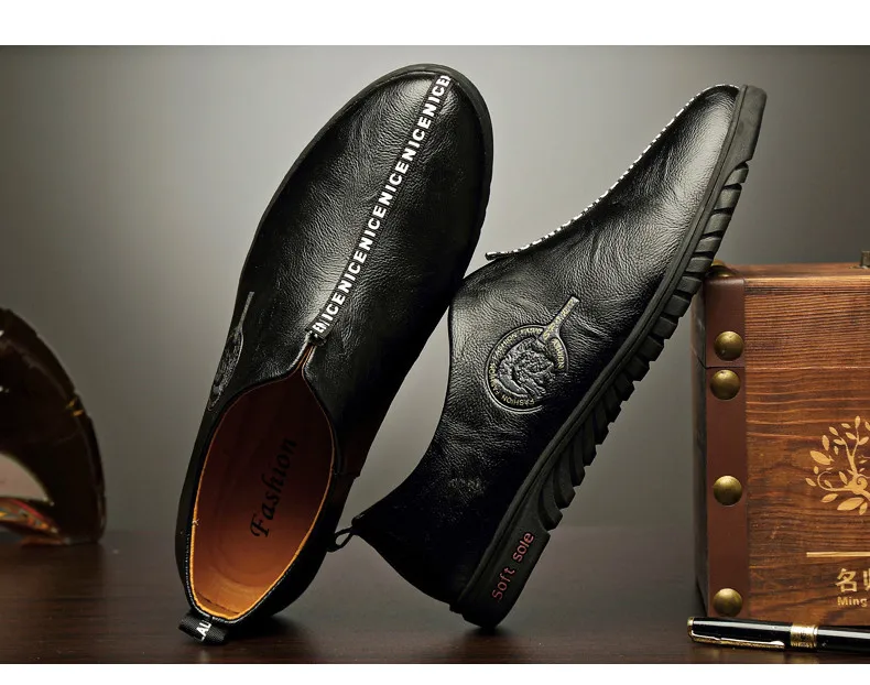 Heren kleding schoenen leer 2019nieuwe heren oxford schoenen lederen derby schoenen met puntige zakelijke herenschoenen