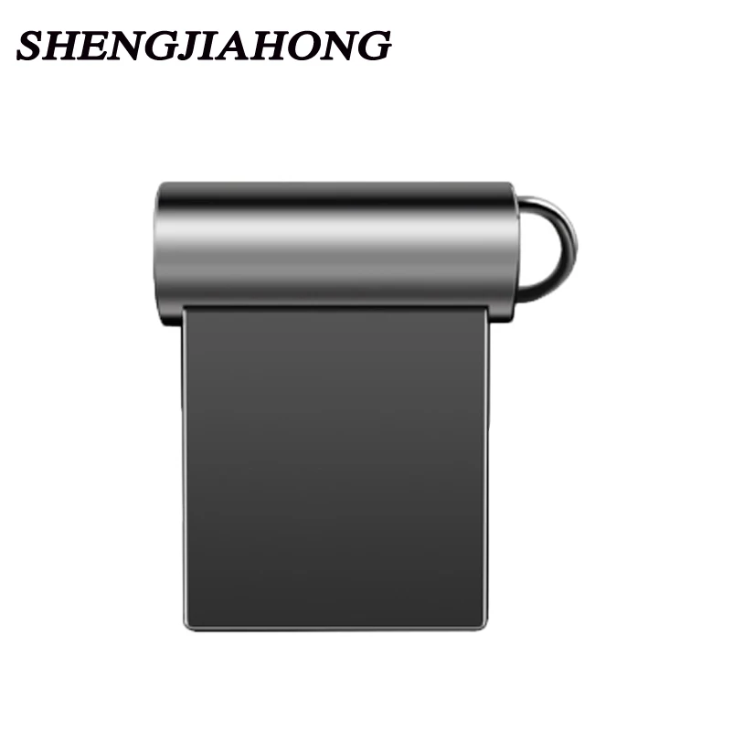 gray Супер мини металлический USB 3,0 usb флеш-накопитель 64 ГБ 32 ГБ 16 ГБ 8 ГБ флеш-накопитель портативный 128 Гб карта памяти Флешка для хранения флэш-диск - Цвет: gray