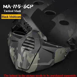 Tactical Mask Camouflage Military Hunting Shooting Accessories Paintball Masks Outdoor Airsoft Tactical Army Wargame Combat Mask