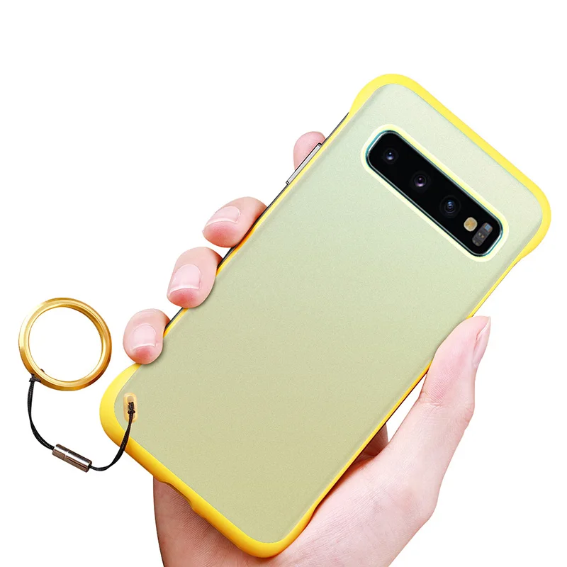 Дизайн Улучшенный Borderless дизайн подходит к Samsung Borderless ультра-тонкий матовый анти-падение ТПУ защитный чехол YE-Hot