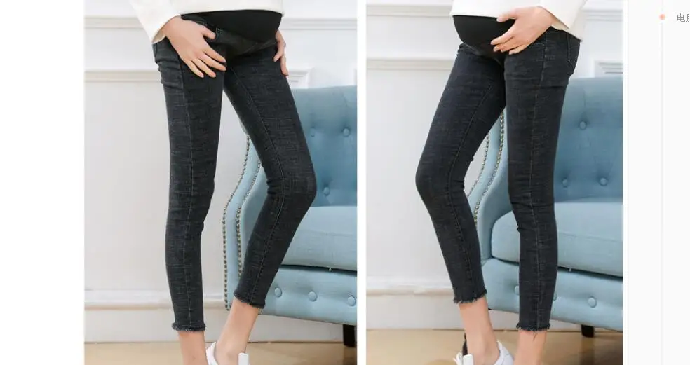 Autumn winter Maternity Jeans for Pregnant Women Pregnant Pants Pregnancy Clothes Add velvet to keep warm Maternity Pant Large