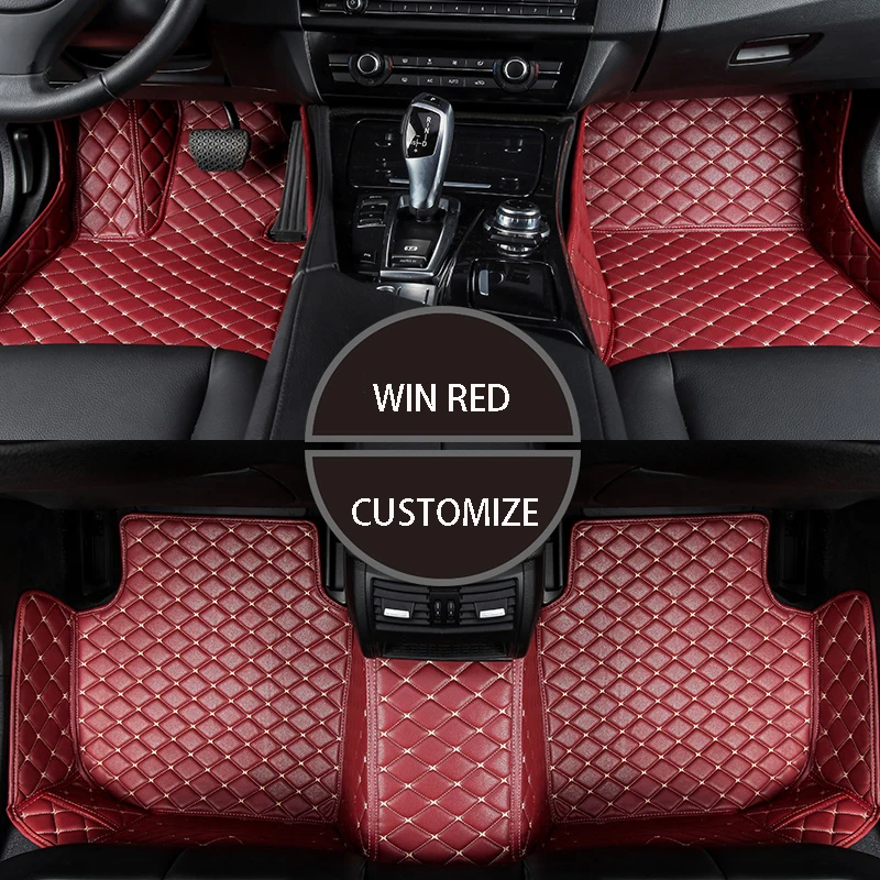 Car floor mats for jaguar xf f pace xj xe xk type accesoriosFloor Mats