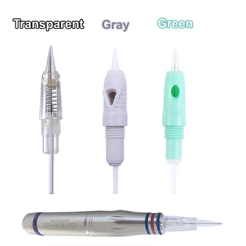 

50pcs/lot Disposable Screw Tattoo Needles Cartridge For Premium Charmant Permanent 1R 3R 5R 5F Eyebrow Lips Microblading Makeup