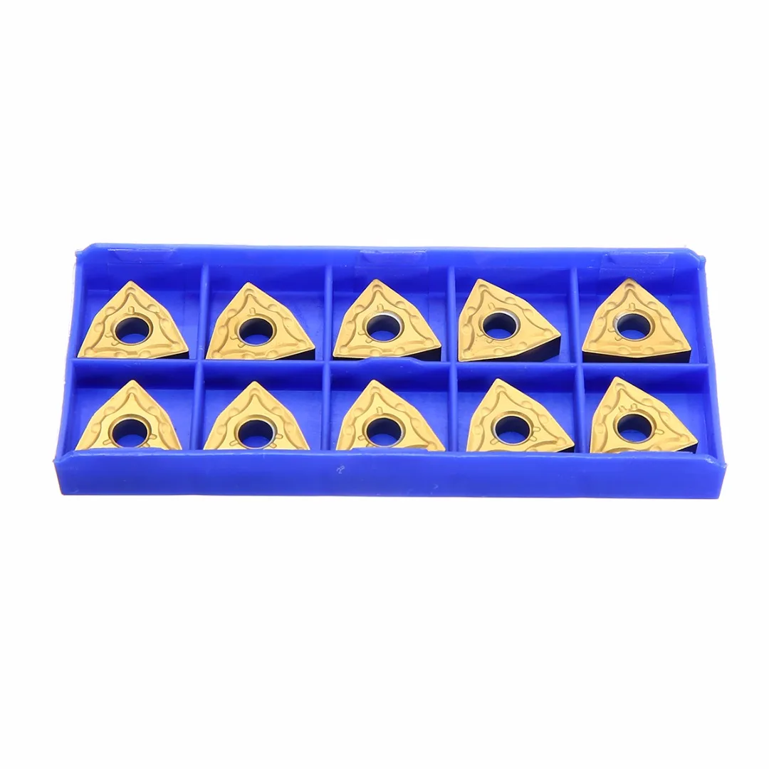 

10pcs WNMG080404 High Quality Carbide Inserts Blades For Lathe Turning Tool Turning Holder