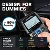 TOPDON BT100 12V Car Battery Tester Digital Automotive Diagnostic Battery Tester Analyzer Vehicle Cranking Charging Scanner Tool 5