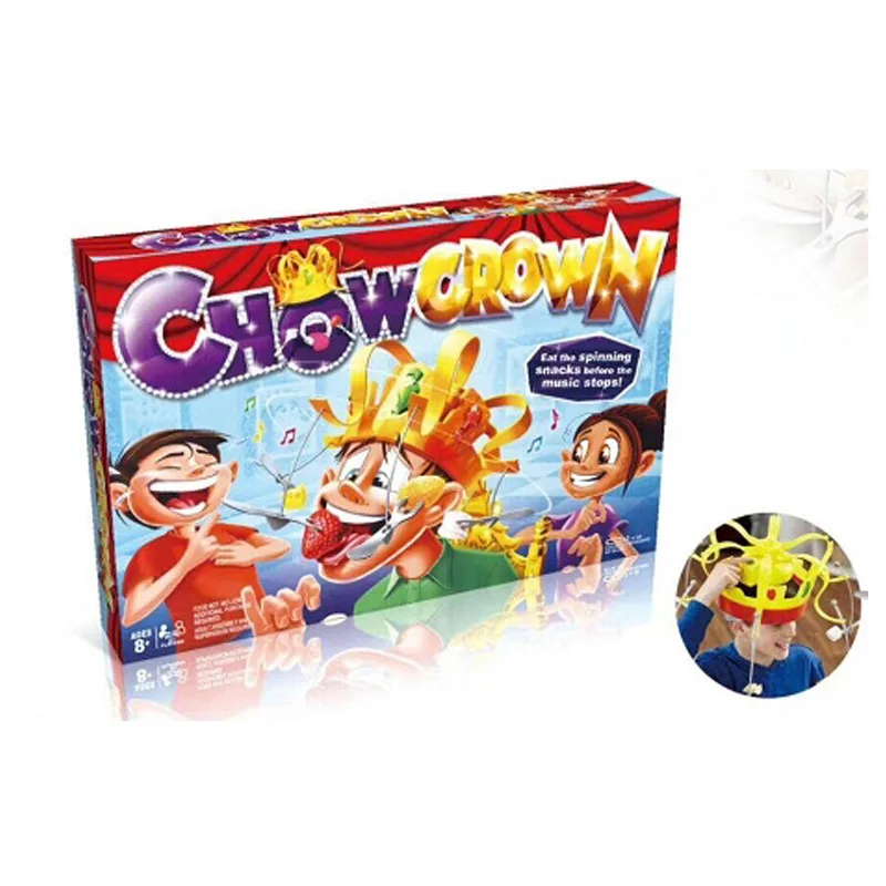 

New Style 1: 1 Food Crown Trick Cap Rotating Cap Whole Person Strange New Toy Funny Tabletop Game