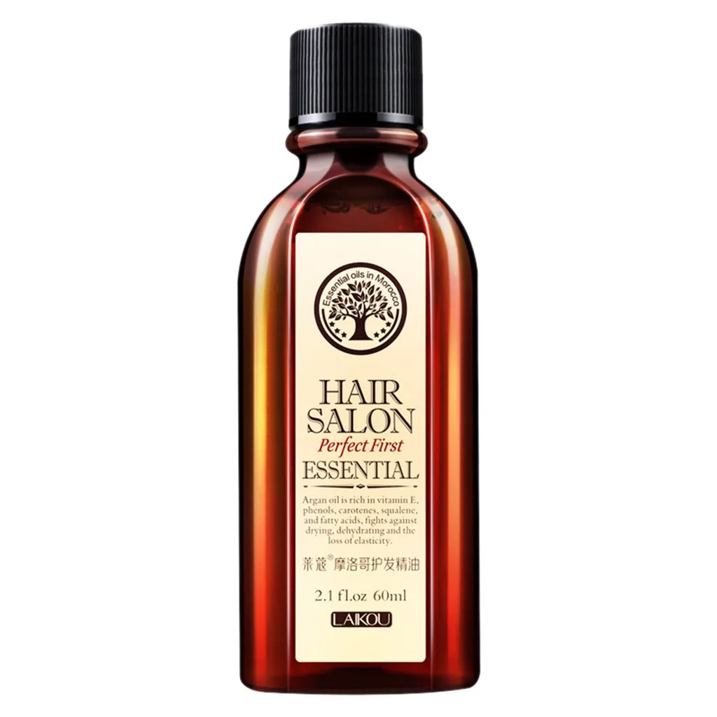 Morocco Hair Care Essential Oil Argan Oil Nourish Scalp Repair Dry Damage Hair Treatment Glycerol Hairdressing 60ml X#3