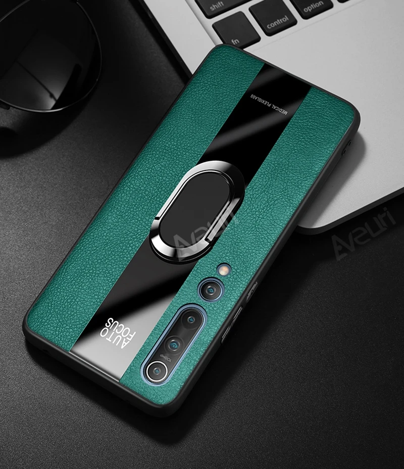 Leather Car Holder Phone Case For Xiaomi Mi 11 Play A2 A3 10T Pro 10T Lite Mix 2S 2 3 Redmi 9A 9T Note 9T 8T 9S 9 Pro Cover Case xiaomi leather case cosmos blue