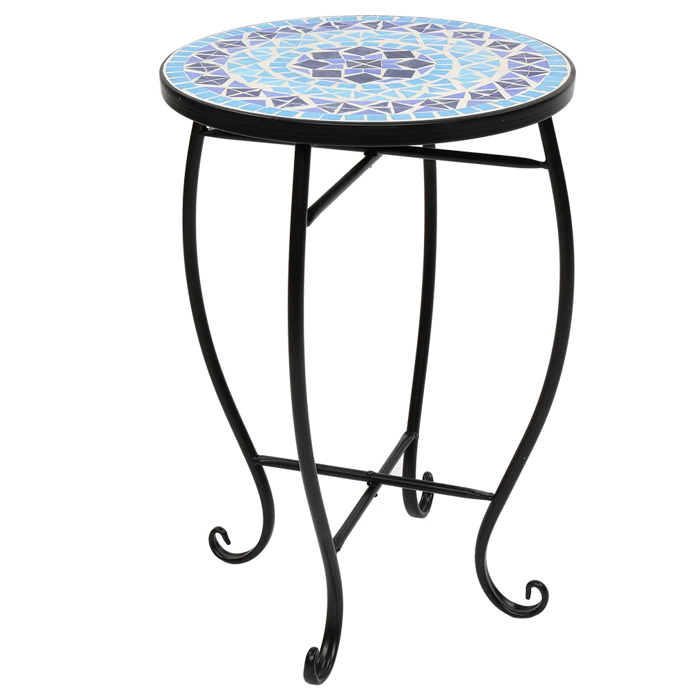 

Mosaic Stained Glass Flower-Shaped Surface Flower Stand US warehouse Available