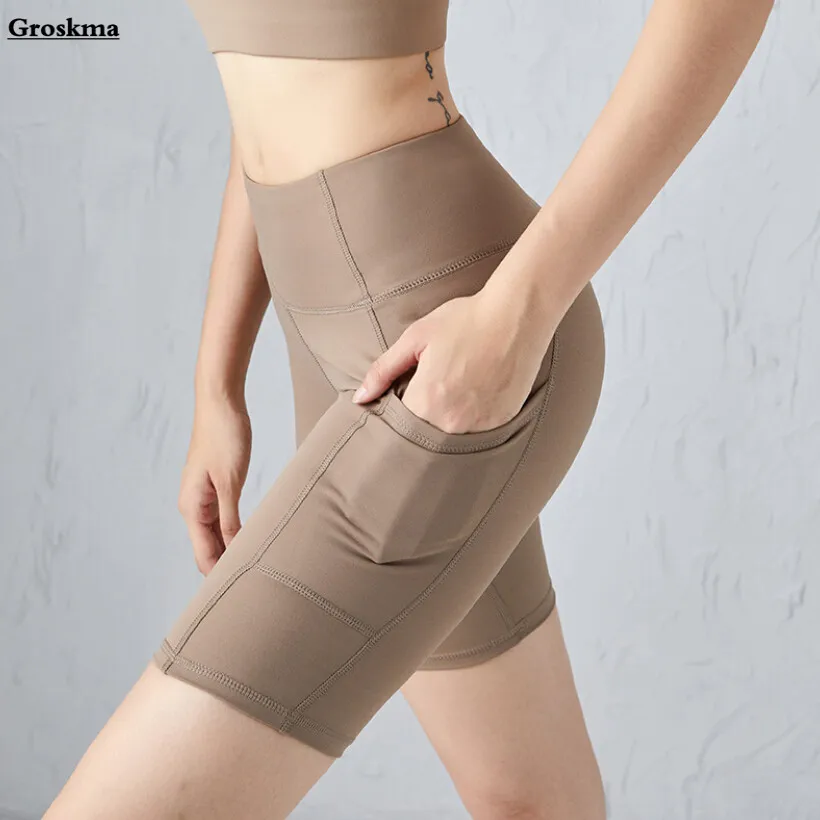 

Hot sale women fitness gym leggings quick dry yoga shorts sportswear running woman shorts clothes pantalones cortos de mujer