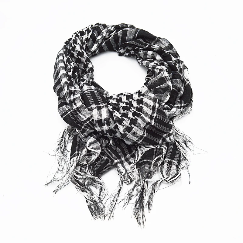 Открытый походный шарф армейский Шарф военный тактический Keffiyeh Shemagh пустынный шарф в арабском стиле шаль шейный платок головной убор для мужчин и женщин