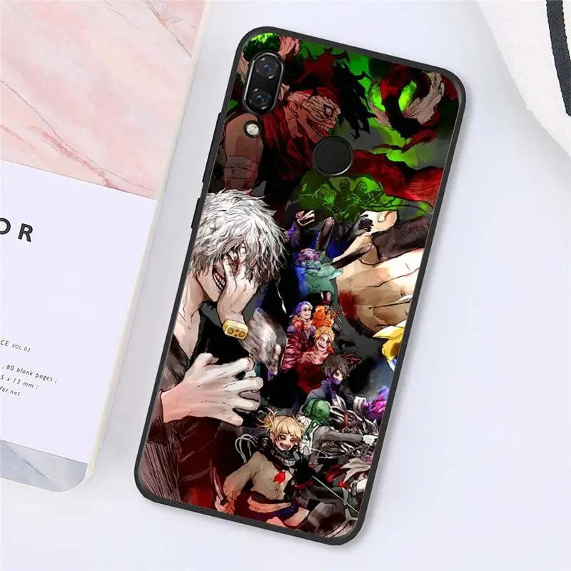 best phone cases for xiaomi Maiyaca My Hero Boku No Academia Deku Baku8Au Phone Case for Xiaomi Redmi4X 6A 9 8A note 9 pro 5Plus Note4 Note5 7 Note6Pro 8T case for xiaomi Cases For Xiaomi