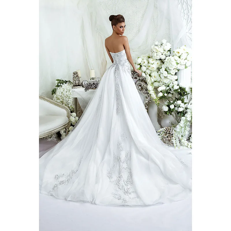 Индивидуальный заказ vestido de noiva; обувь с украшением в виде кристаллов Аппликация casamento Элегантное Длинное детское платье силуэта «русалка» торжественное платье/платья robe de mariage