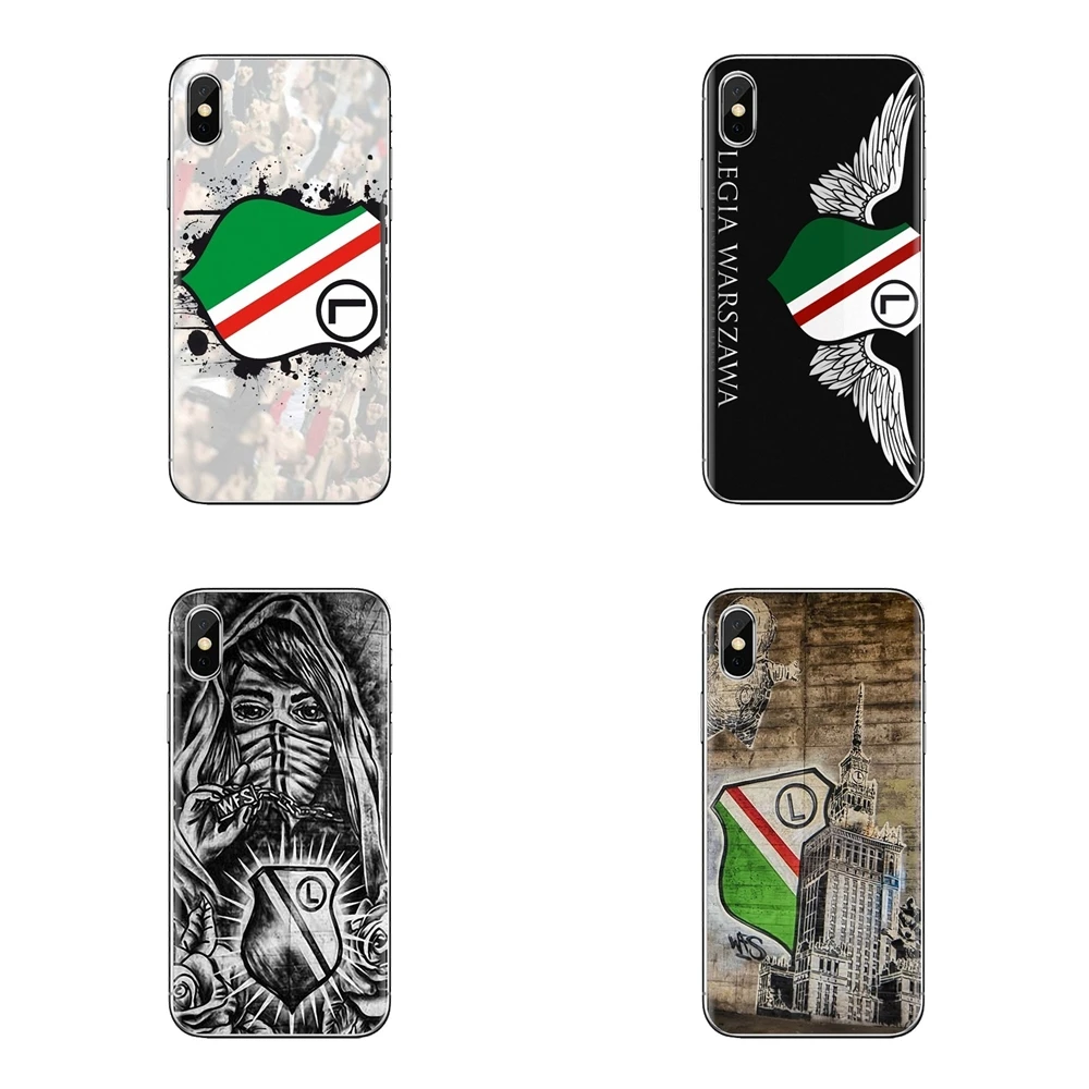 Legia Warsaw Warszawa Poland Logo For Huawei G7 G8 P7 P8 P9 P10 P20 P30 Lite Mini Pro P Smart Plus 2017 2018 2019 Soft Skin Case |