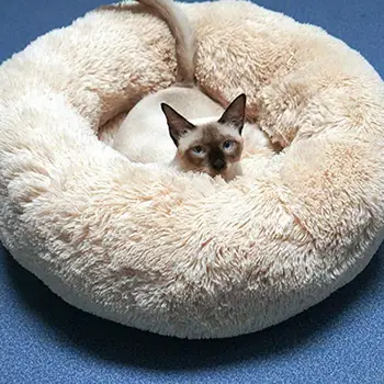 

Cats Dog Puppy Warm Round Plush Soft Cushion Mat Pet Sleeping Bed House Nests