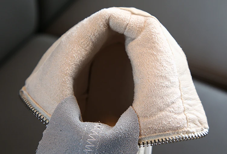 26 a 37 Sapatos Infantis Primavera Novos Meninos Meninas Couro Genuíno Martin Botas Anti-chute Macio Inferior Wearable Tamanho 2020 19 couro genuíno martin botas anti-chute macio inferior