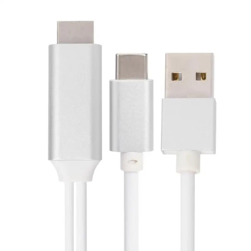 ТВ-палка HDMI ТВ адаптер кабель Тип C к HDMI экран Горячая Распродажа прочный удобный зеркальный дисплей стример
