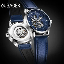 2019 Men Watch Original OUBAOER Top Brand Luxury Automatic Mechanical Watch Leather Military Watches Clock Men Relojes Masculino 2019 Men Watch Original OUBAOER Top Brand Luxury Automatic Mechanical Watch Leather Military Watches Clock Men Relojes Masculino