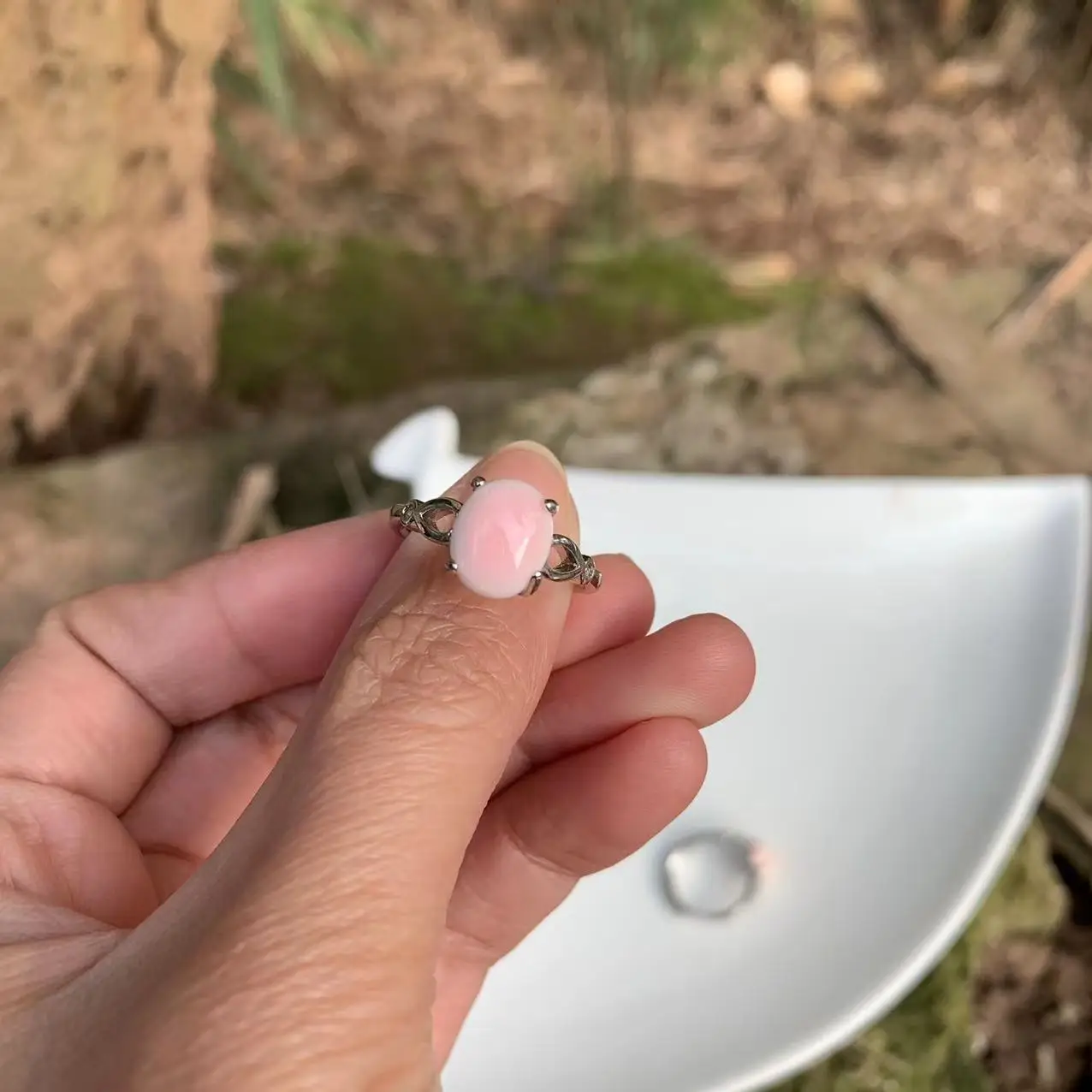 natural shell ring female handmade ring Jewelry for Women Gift