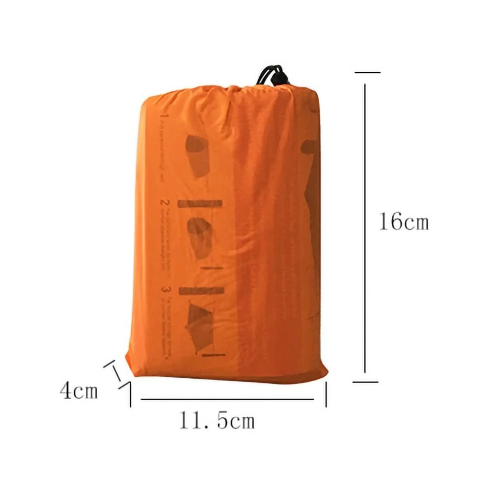 emergency backpack tent