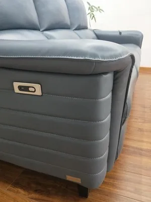 Living Room Sofa real genuine leather sofas salon couch puff asiento muebles de sala canape electric recliner 3 seater + chair