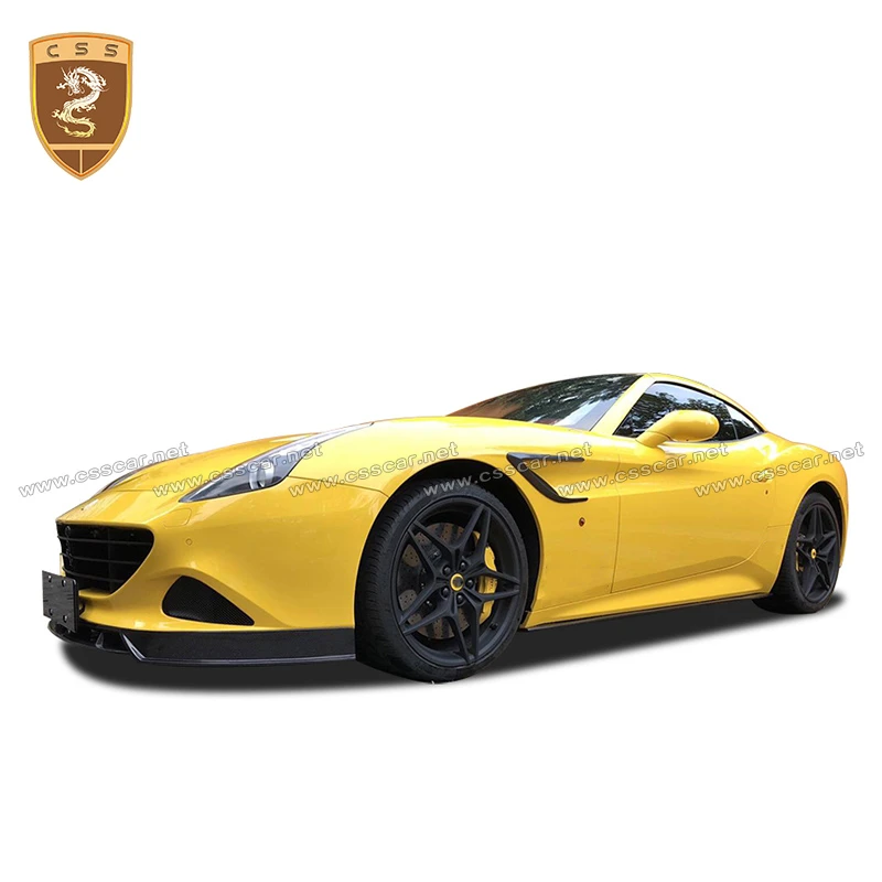 Carbon Fiber Body Kits For Ferrari California T 2017 Up Front Rear Bumper Carbon Spoiler Car Accessories Carbon Exterior Bumpers Aliexpress