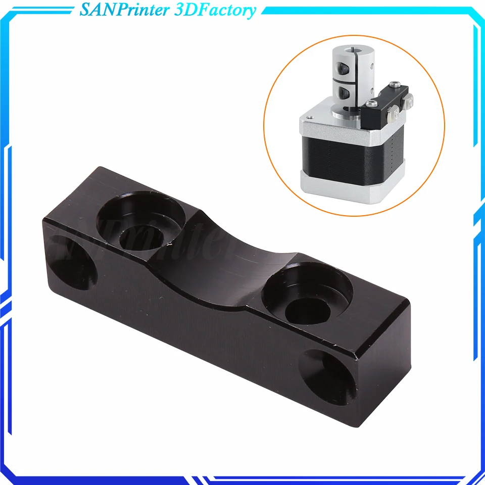 1pcs 3D Printer Parts Two Phase black 42-34 RepRap For 42mm Stepper Motor For i3 Printer Ender 3 CR10 Pro Z-Axis 3D