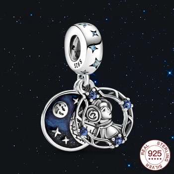 

charm jewelry Star wars princess 925 Sterling Silver Pendant Sparkling CZ Fit Original Pan Bracelet for women gift