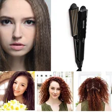 Выпрямитель для волос для салона красоты, бигуди для здоровья, паровой выпрямитель для волос, керамический модный плоский утюжок, стилист