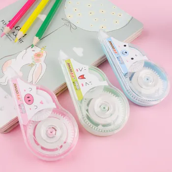 

Mini Pig Correcting Tape Student Correction with Kawaii Novelty Animal Corrector Learning Stationery Children's Christmas Gift