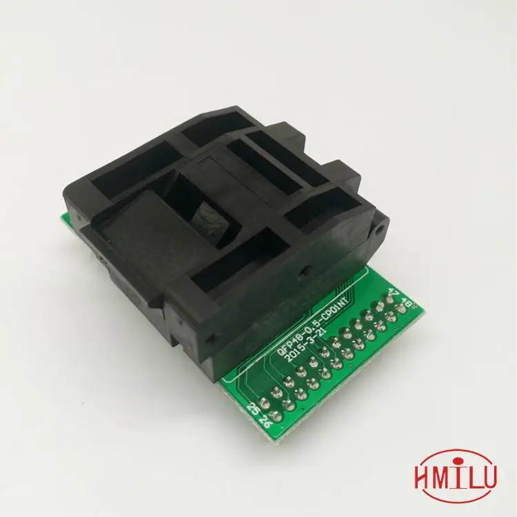 QFPTQFPLQFP48 к DIP48 программист горящая розетка тестовая розетка STM32 программирующая розетка блок преобразования