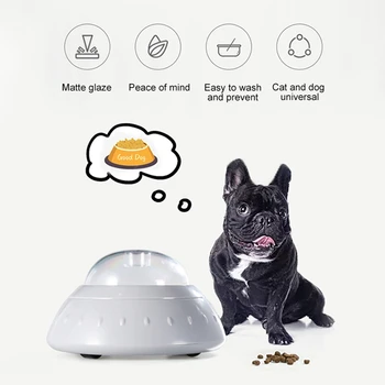 

Automatic Multi-Purpose Dog Feeding Water Food Puppy Feeder Dog Bowls Safety With Wheels Cat Dog Bowls Pet Feeding