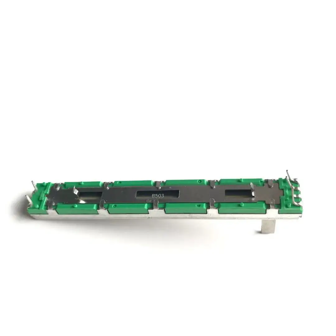 100pcs10KD fader for Behringer 7.5CM 75MM treasure bag mixer Soundcraft FOLIO-4 B50KX2 2-channel double potentiometer B50K