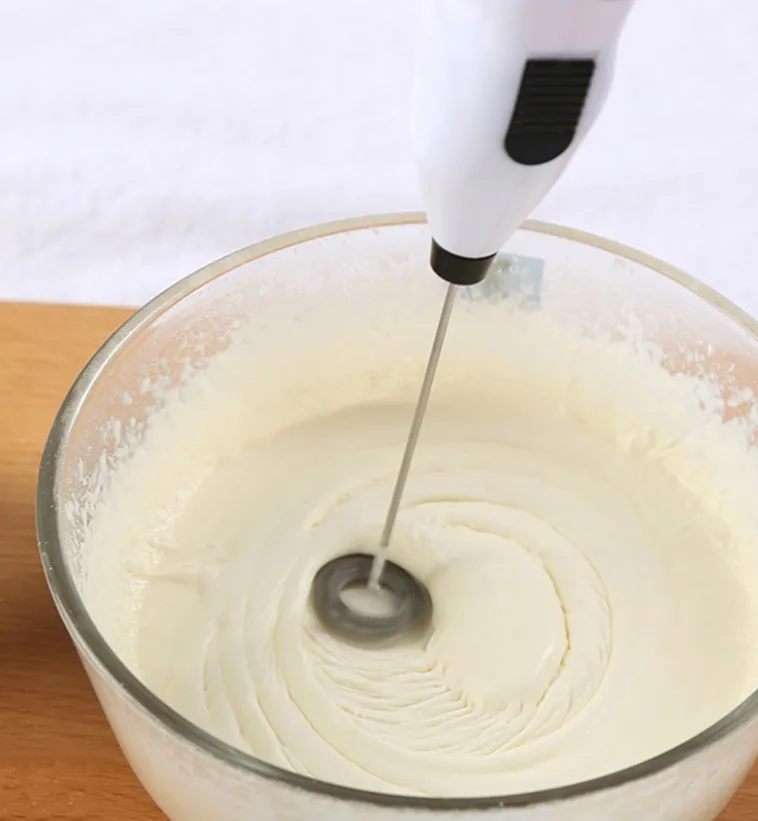 

Electric Mixer Egg Frother Blender Foamer Drink Milk Mini 21.5CM Portable HandleWhisk Stirrer Beater Mini Mixer