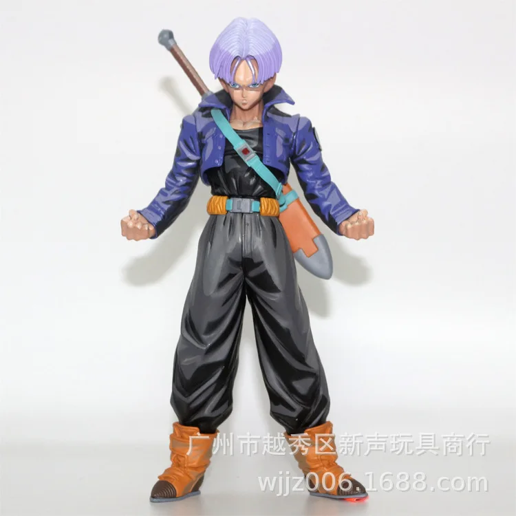 

Anime Dragon Ball Cartoon Super Saiyan People Trunks Figurine Statue Boxed Garage Kit Decoration