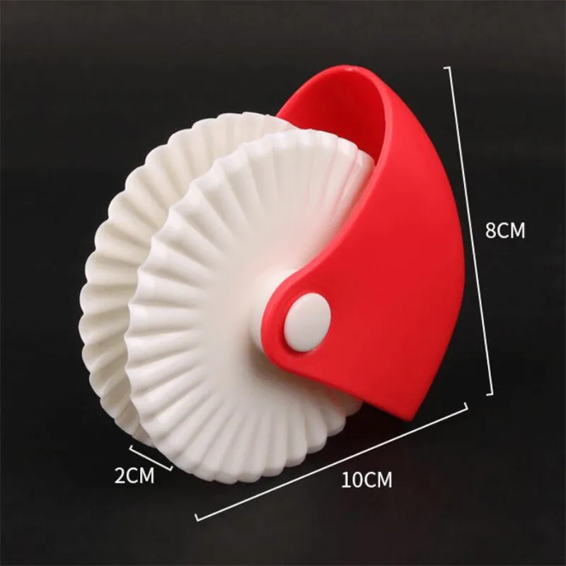 Pizza Pastry Lattice Roller Cutter Pastry Pie Decor Cutter Plastic Wheel For Pizza Pie Crust Baking Kitchen Tools baking tool baking accessories