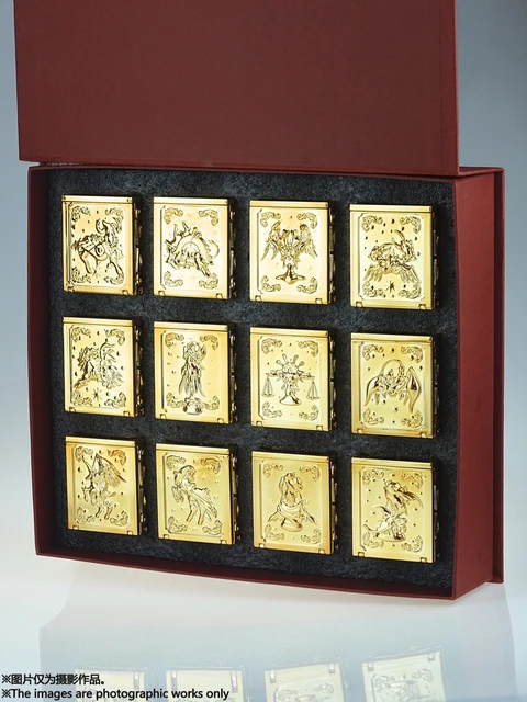 Bandai Saint Seiya Zodiac 12 Constellations Gold Saints Mini Figure set of  12