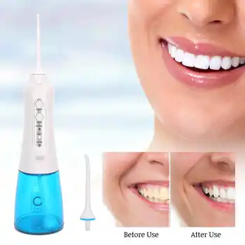 

300ML Rechargeable Electric Oral Irrigator Portable Water Flosser Teeth Cleaner Oral Care Tool Kits