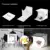 PULUZ 20*20 см Мини Складной Студия Диффузный Софтбокс Fotografia Лайтбокс Черный Белый Фон Фотографии Фотостудия Box Kit