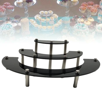 

3 Tiers Cake Display Stand Wedding Banquet Home Birthday Decor Placing Dessert Cupcake Tower Holder Organizer