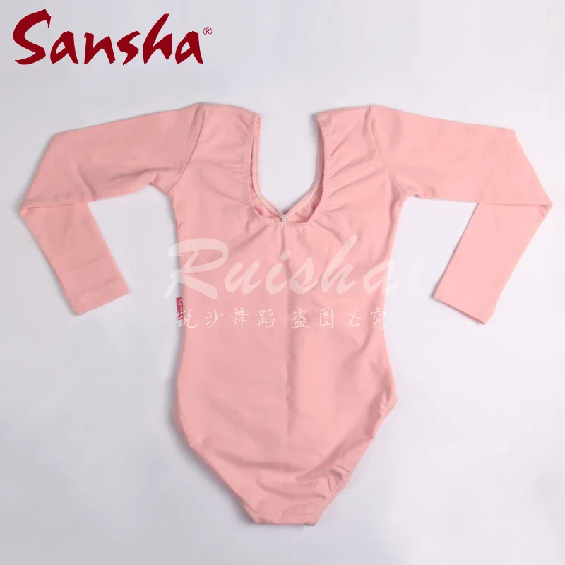 

CHILDREN'S Dancing Clothes Women's Profession Ballet Exercise Clothing Spring Cotton Long Sleeve Grading Test
