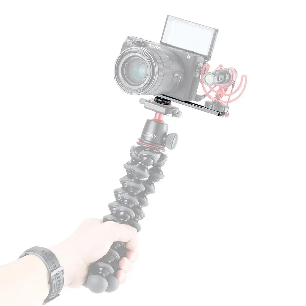 PT-5 Vlogging крепление для микрофона Штатив Адаптер кронштейн Подставка для SONY A6400 A6500 A6300 камера крепление для микрофона R29