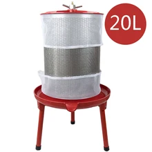 20л ручная медовая пресс-машина из нержавеющей стали многофункциональная выжималка для винограда/вина/сока/меда/фруктов/Цитрусовых