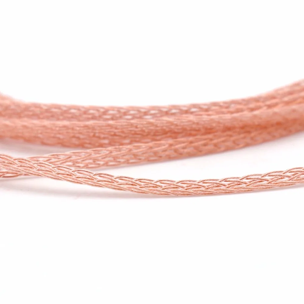 Thouliess Free Shipping 8 core 0 75mm 2Pin Headphone Upgrade Cable for Ultimate Ears UE TF10 TF15 5Pro SF3 SF5 UE18 Headphones