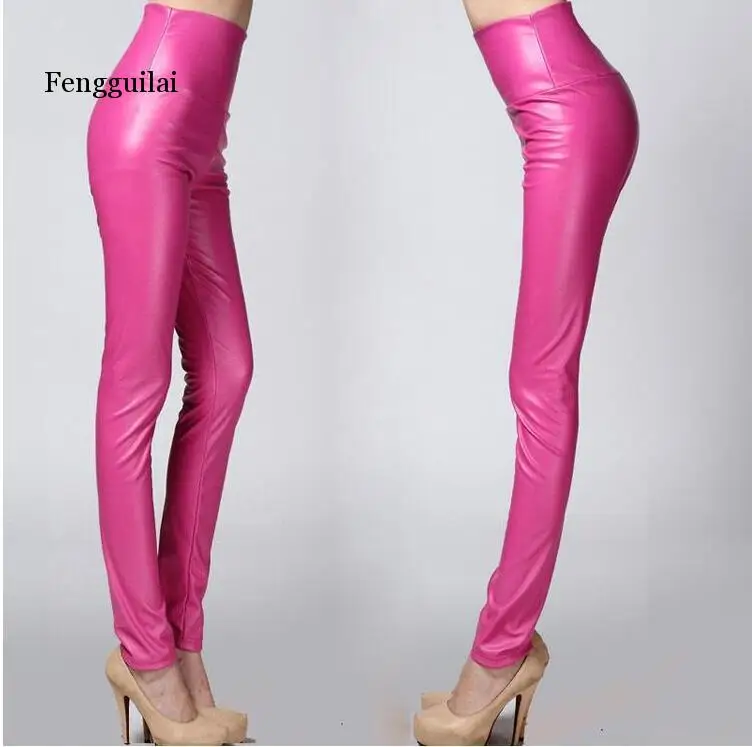 

Available winter And Autumn New Arrival Leather Leggings High Waist Woman Leggings High Quality Legging Femme Fast Shipping